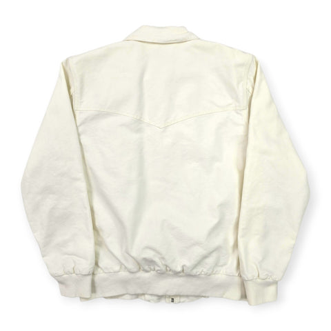 Carhartt WIP Santa Fe Bomber Jacket Cream Men's Medium