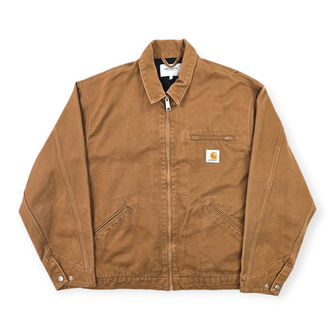 Carhartt WIP OG Detroit Bomber Jacket Brown Men's Large