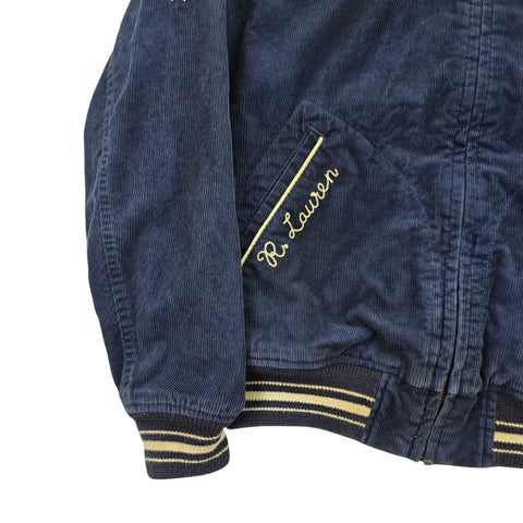 Polo Ralph Lauren Spartans Varsity Corduroy Jacket Blue Men's Small