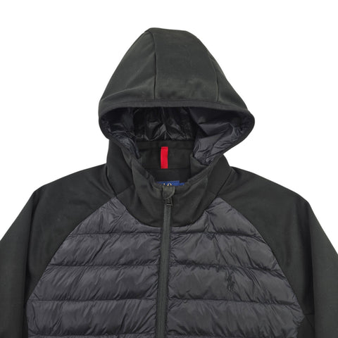 Polo Ralph Lauren Thor Hybrid Soft Shell Puffer Jacket Black Men's Large