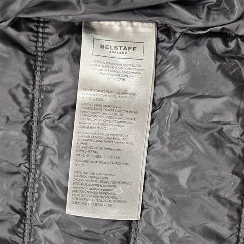Belstaff Halewood Down Puffer Jacket Purple Men's Size 46 IT