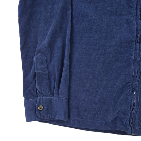 Polo Ralph Lauren Corduroy Overshirt Shacket Blue Men's Medium