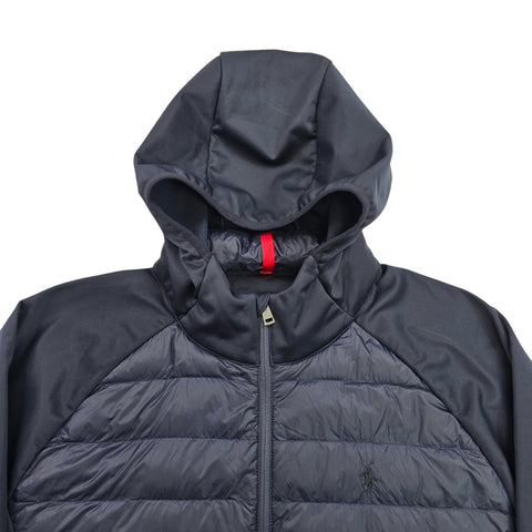 Polo Ralph Lauren Thor Hybrid Soft Shell Puffer Jacket Navy Blue Men's XXL