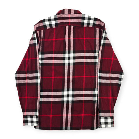 Burberry London Nova Check Long Sleeve Shirt Men's Small