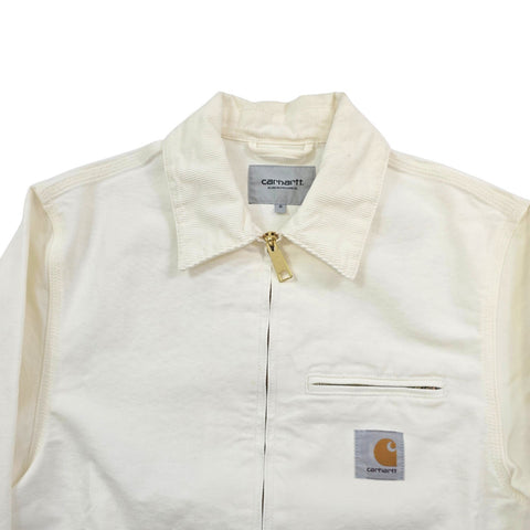 Carhartt WIP Detroit Bomber Jacket White Men's Small