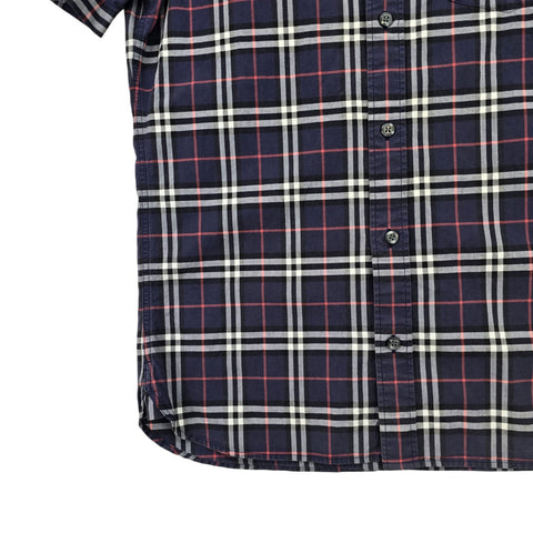 Burberry London Nova Check Short Sleeve Shirt Men's Small