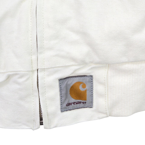 Carhartt WIP Santa Fe Bomber Jacket Cream Men's Medium