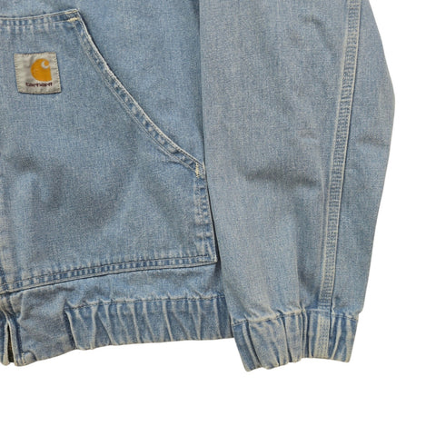 Carhartt WIP Active Denim Jacket Blue Men's Medium
