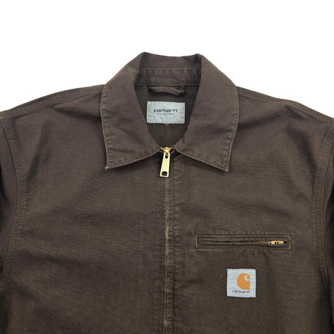Carhartt WIP Detroit Bomber Jacket Brown Men's XL