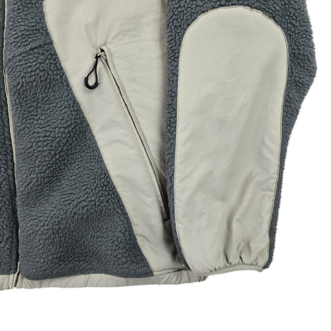 Carhartt WIP Rare Hillock Fleece Jacket Grey Men's Small