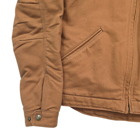 Carhartt Detroit Workwear Blanket Lined Jacket Brown Men's Small