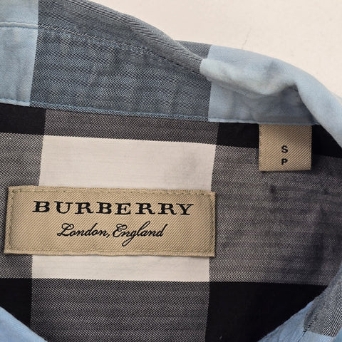 Burberry London Nova Check Long Sleeve Shirt Men's Small