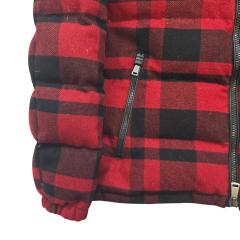 Polo Ralph Lauren The Decker Hybrid Down Plaid Puffer Jacket Men's Medium